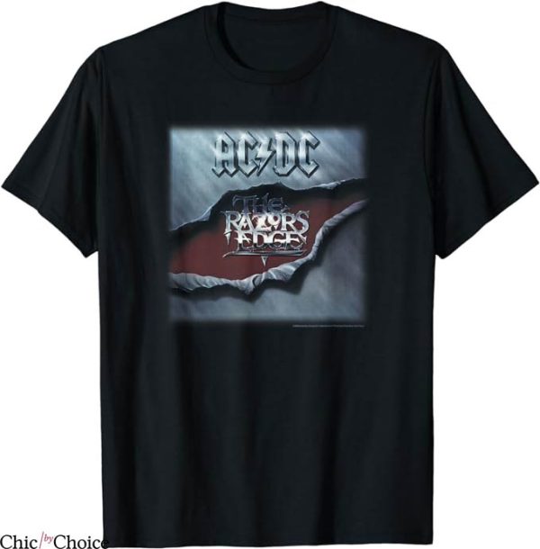Ac Dc T-Shirt The Razors Edge T-Shirt Music