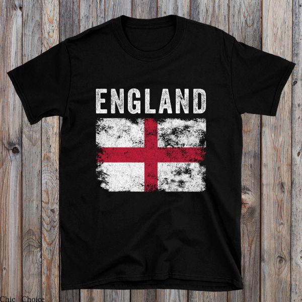 Admiral England T-Shirt Flag Distressed English Flag