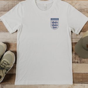 Admiral England T-Shirt Football Three Lions Soccer