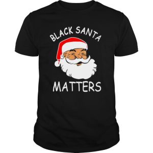African American Santa Black Matters Christmas shirt