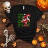 African American Santa claus Skateboarding Christmas 2021 T Shirt