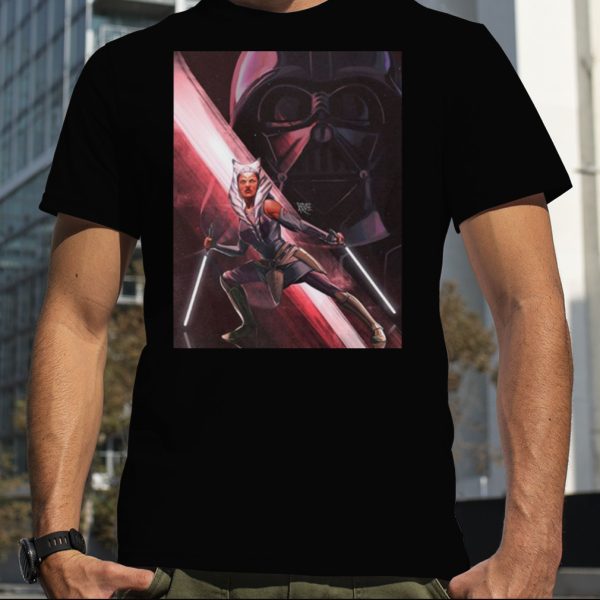 Ahsoka vs Darth Vader Star Wars T Shirt