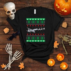 Airplanes Pilot Aviator Airline Ugly Christmas Xmas Costume T Shirt
