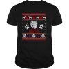 Akita Ugly Christmas Dog Lovers shirt