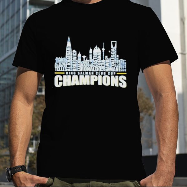 Al Nas 2023 Players Name King Salman Club Cup Champions Classic T Shirt