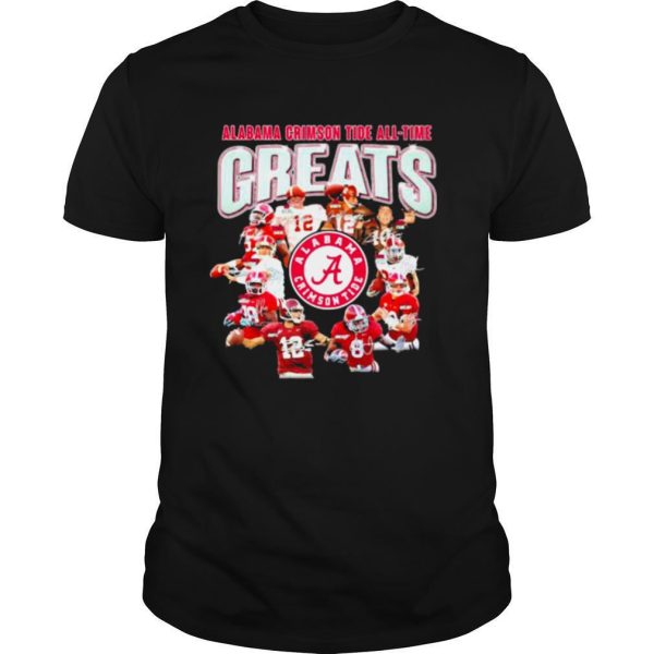 Alabama Crimson Tide All Time Greats Football shirt