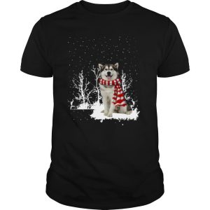 Alaskan Malamute Merry Christmas shirt