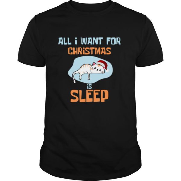 All I Want For Christmas Is sleep shirt