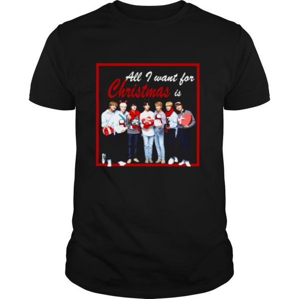 All I want for Christmas is BTS shirt