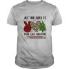 All You Need Is Peace Love Christmas #Massagetherapistlife shirt