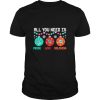 All You need is holding peace love Miami Dolphins Christmas 2020 shirt