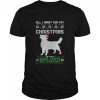 Alles was ich will fur mein Weihnachten Golden Retriever Hund hassliche Weihnachten Shirt