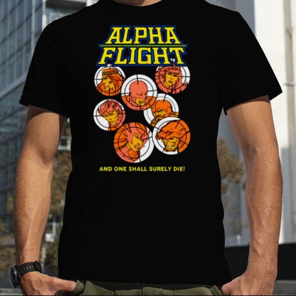 Alpha Flight Team Marvel shirt