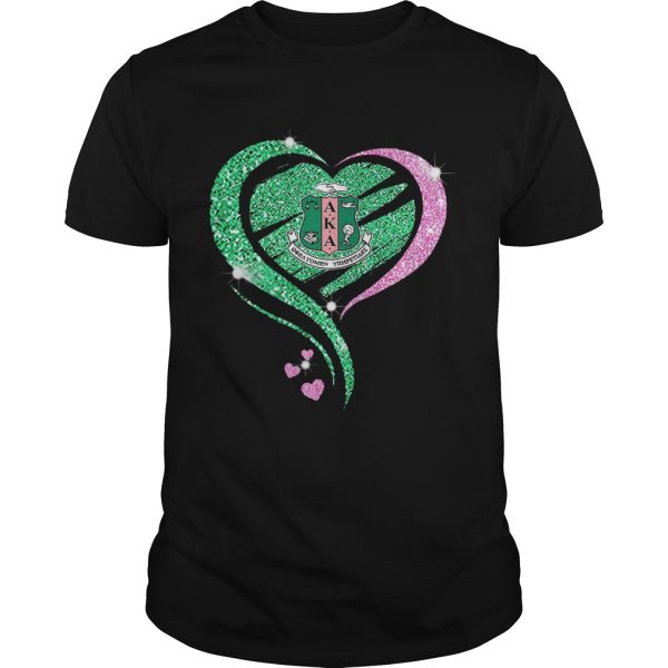 Alpha Kappa Alpha Heart Diamond shirt