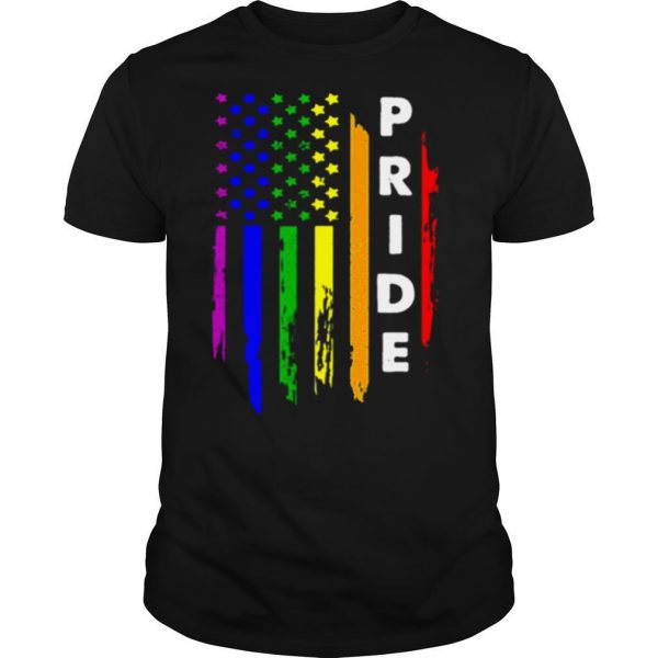 America Flag Pride LGBT 4th Of July Independence Day shirt