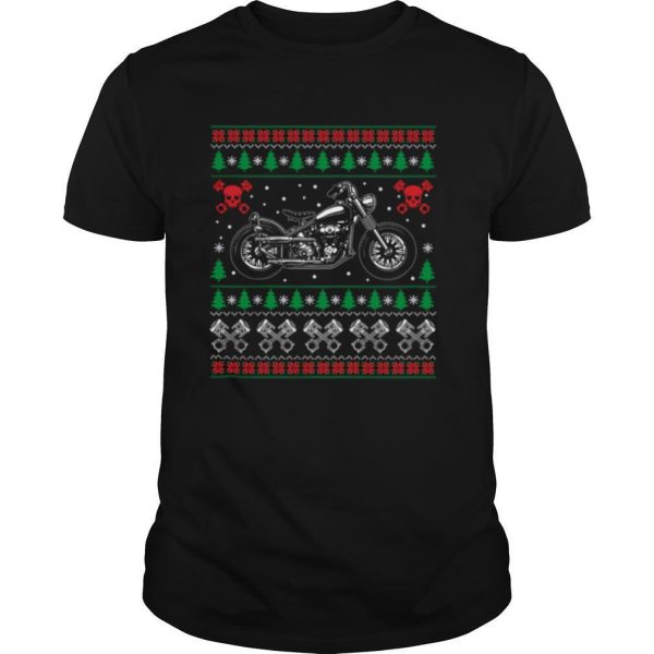 American Motorcycle Cool Biker Ugly Christmas Sweater Gift Motorcross Motorcycle Biker Christmas shirt