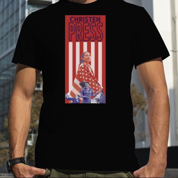 Americana Red Christen Press shirt