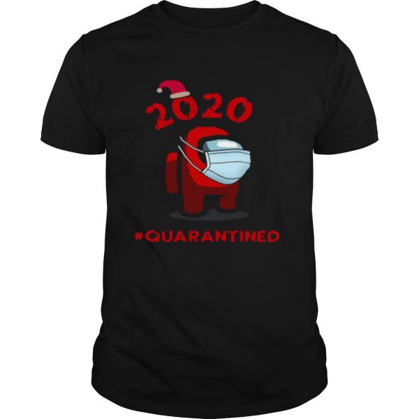 Among Us Christmas #Quarantined Face Mask 2020 shirt