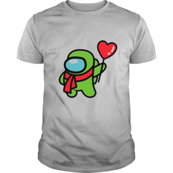 Among Us Heart 2021 Valentine shirt