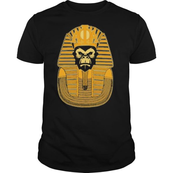 Ancient egyptian statue monkey shirt