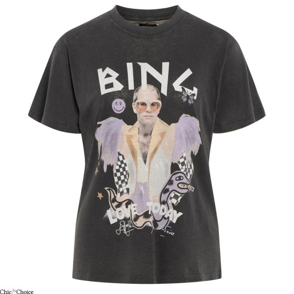 Anine Bing T-Shirt Bling Love Today T-Shirt Trending