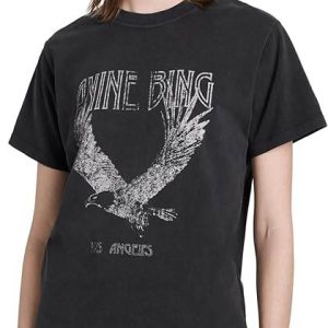 Anine Bing T-Shirt Lili Eagle Tee Shirt Trending