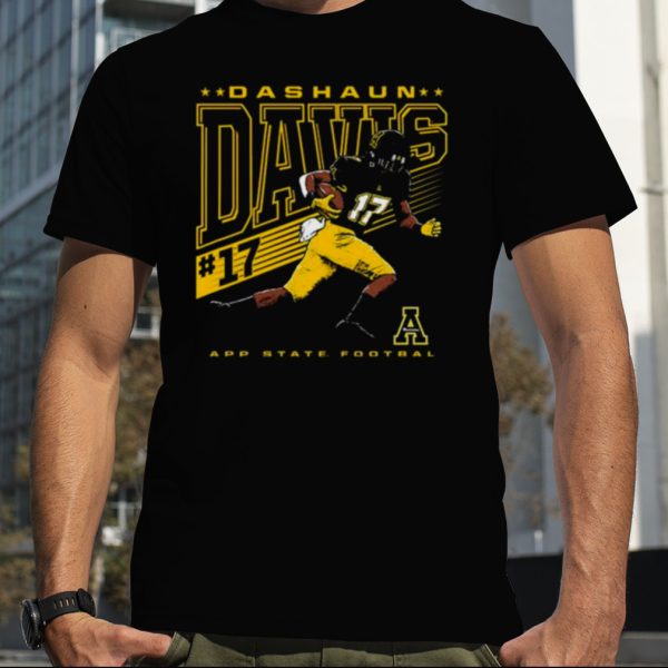 Appalachian State Mountaineers Dashaun Davis 2023 NCAA Football shirt