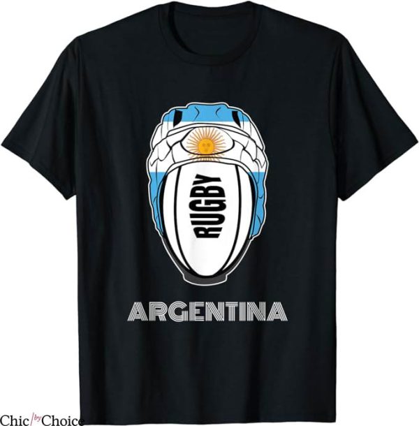 Argentina Rugby T-Shirt Argentinian Fans T-Shirt NFL