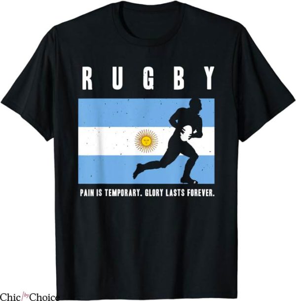 Argentina Rugby T-Shirt Glory Last Forever T-Shirt NFL