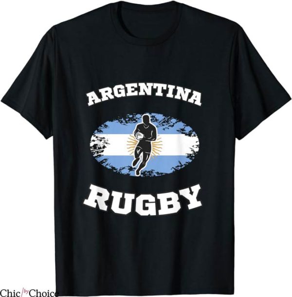 Argentina Rugby T-Shirt Pumas Rugby Team T-Shirt NFL