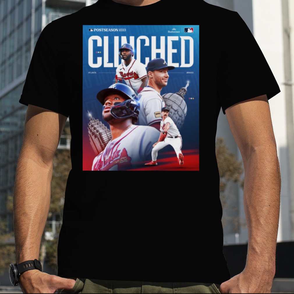 Atlanta Braves Clinched 2022 Mlb Postseason Shirt - High-Quality Printed  Brand
