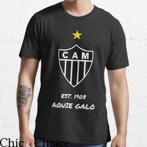 Atletico Mineiro T-shirt Est 1908 Aquie Galo T-shirt