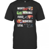 Avenger Adjectives Marvel Comics Mighty Incredible Fierce Invincible Loyal T-Shirt