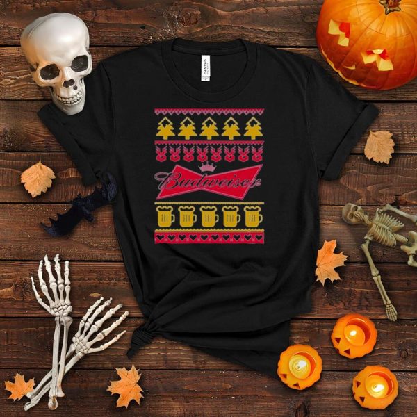 Awesome budweiser ugly Christmas shirt