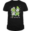 Baby Grinch And Snoopy Friends Merry Christmas Light shirt