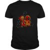Baby Groot And Baby Deadpool Merry Christmas Light shirt