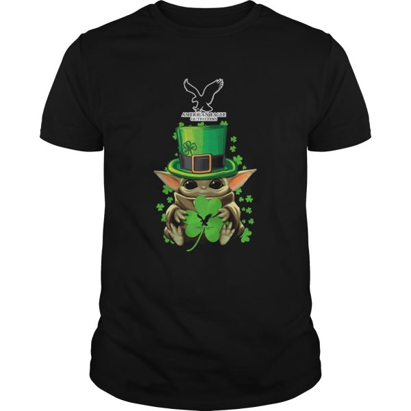 Baby Yoda American Eagle Outfitters Shamrock StPatricks Day shirt