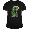 Baby Yoda Napa Shamrock St Patricks Day shirt
