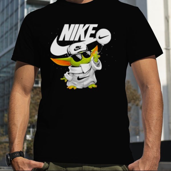 Baby Yoda Nike Star War Shirt