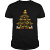 Baby Yoda Tree Merry Christmas Gift shirt