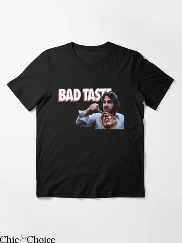 Bad Taste T-Shirt Aliens Sci-fi Horror Movie Vintage