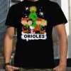 Baltimore Orioles The Peanuts Christmas Tree Sweatshirt