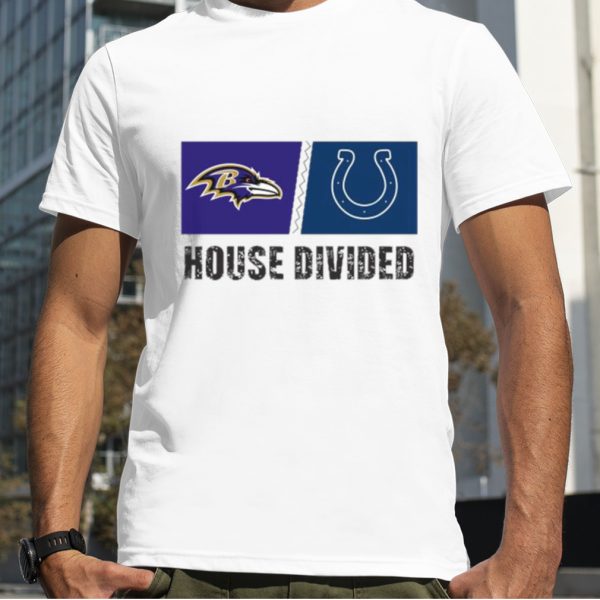 Baltimore Ravens vs Indianapolis Colts House Divided Shirt