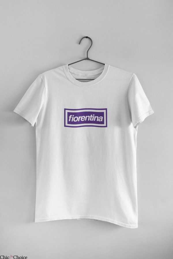 Banned Fiorentina T-Shirt ACF Box Logo Vintage Football