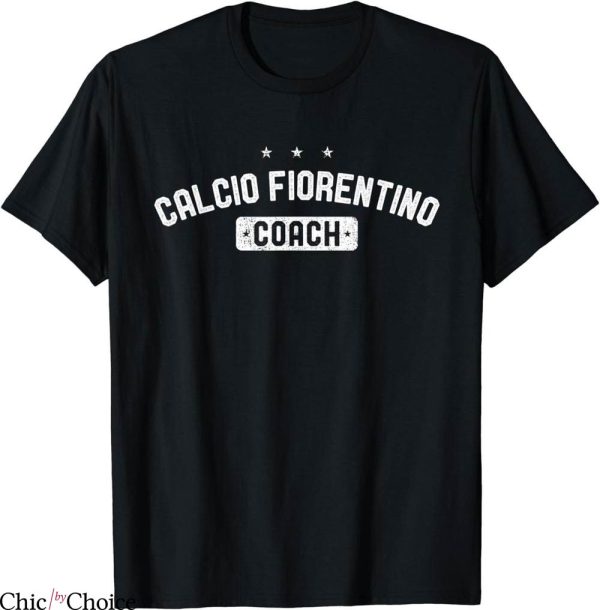 Banned Fiorentina T-Shirt Calcio Fiorentino Coach Vintage