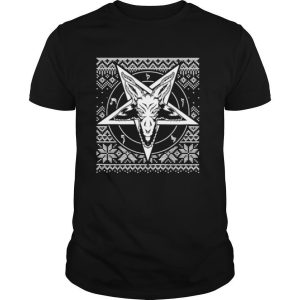 Baphomet Christmas Ugly Christmas shirt