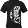 Barbarians Rugby T-Shirt Fiji Flying Fijians Tattoo Style