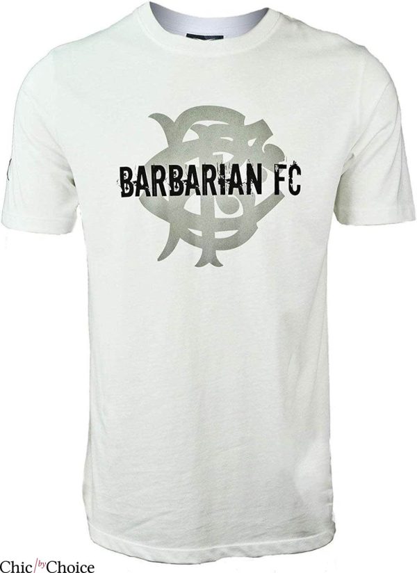 Barbarians Rugby T-Shirt Gilbert Barbarians 2019 Vintage
