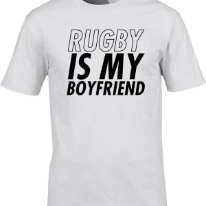 Barbarians Rugby T-Shirt Rugby Is My Boyfriend Football