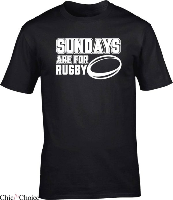 Barbarians Rugby T-Shirt Sundays Are For Rugby Football